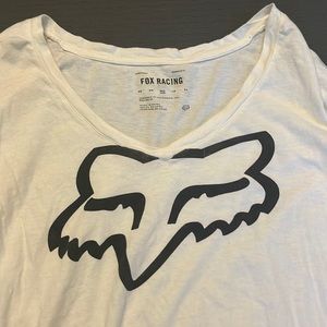 2 Fox Racing tees